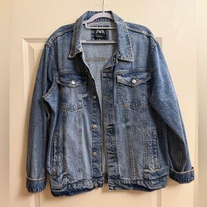 Zara Light Blue Denim Jacket
